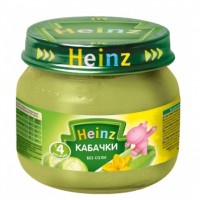 Кабачковое пюре фирмы Heinz