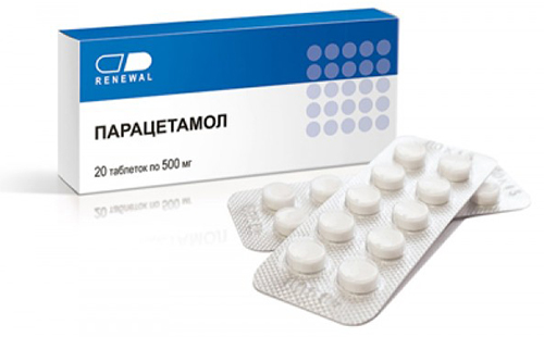 Парацетамол в таблетках собьёт температуру