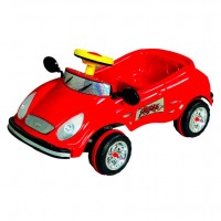 Педальная красная машинка для маленьких гонщиков